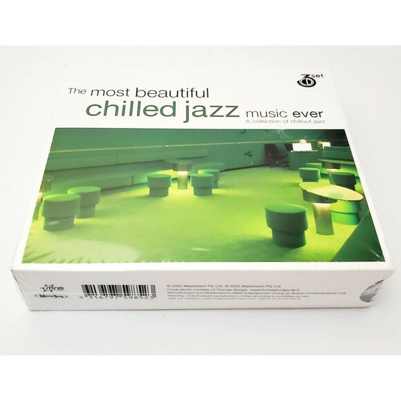 VTG CHILLED JAZZ CD 3 DISC BOXED SET Various Artists 2006 NEW SEALED! - Picture 5 of 9